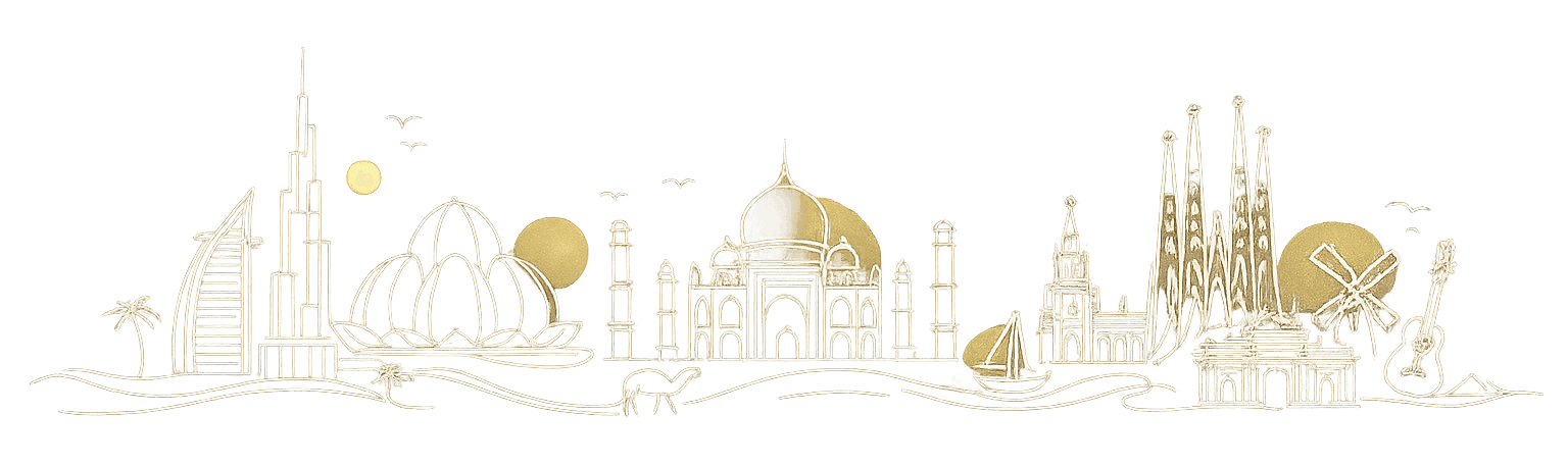 Crafted with love from Spain, India & Dubai